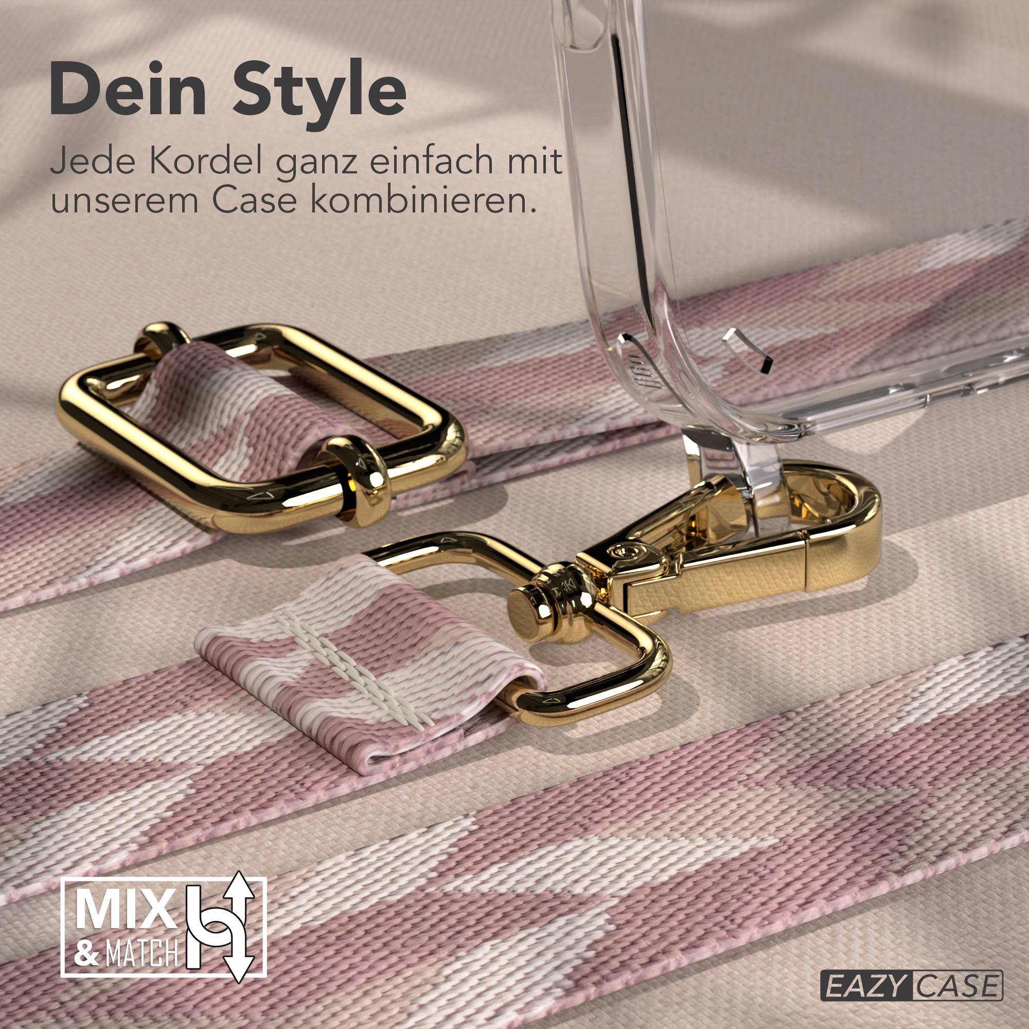 iPhone 16 Pro Max Handykette mit Boho Band zum Umhängen 