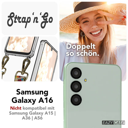 Samsung Galaxy A16 Handykette mit Boho Band verstellbar EAZY CASE 