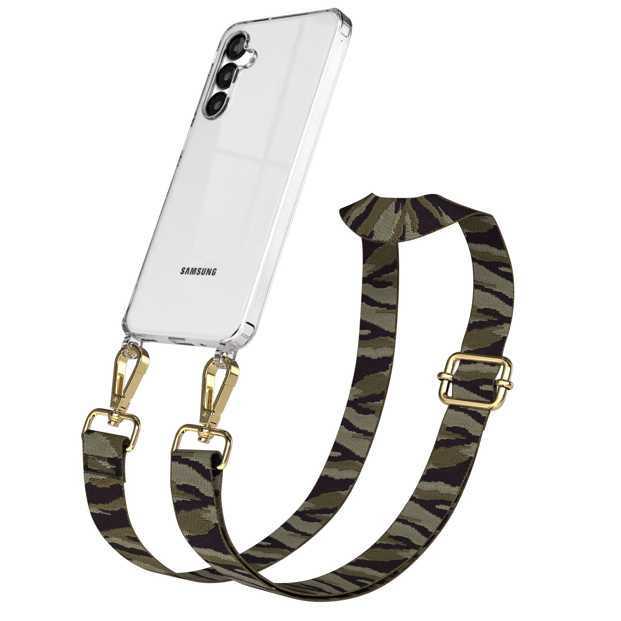 Samsung Galaxy A16 Handykette mit Boho Band verstellbar EAZY CASE 