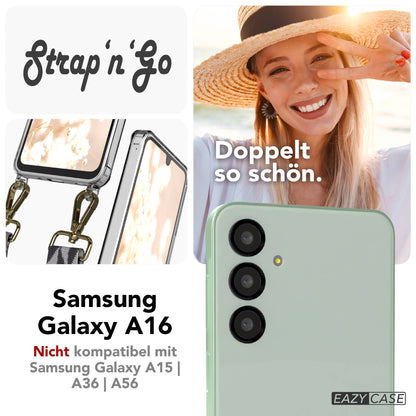 Samsung Galaxy A16 Handykette mit Boho Band verstellbar EAZY CASE 
