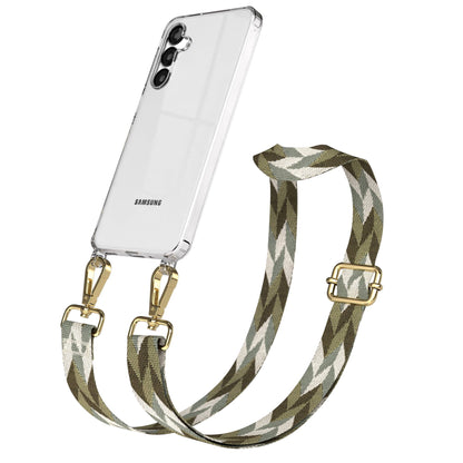 Samsung Galaxy A16 Handykette mit Boho Band verstellbar EAZY CASE 