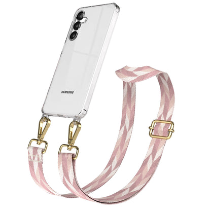 Samsung Galaxy A16 Handykette mit Boho Band verstellbar EAZY CASE 
