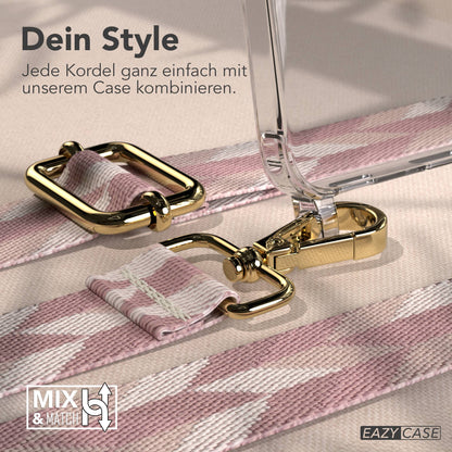 Samsung Galaxy A16 Handykette mit Boho Band verstellbar EAZY CASE 