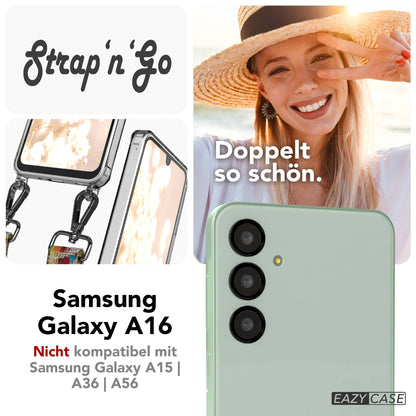Samsung Galaxy A16 Handykette mit Boho Band verstellbar EAZY CASE 