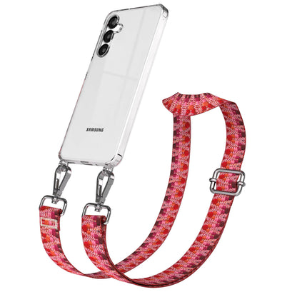 Samsung Galaxy A16 Handykette mit Boho Band verstellbar EAZY CASE 