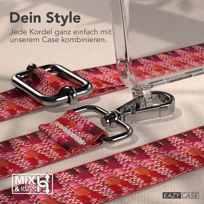 Samsung Galaxy A16 Handykette mit Boho Band verstellbar EAZY CASE 