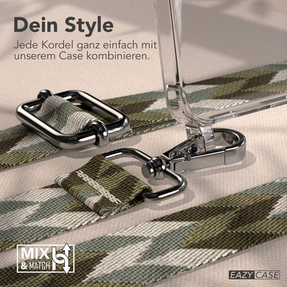 Samsung Galaxy A16 Handykette mit Boho Band verstellbar EAZY CASE 