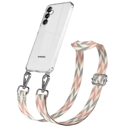 Samsung Galaxy A16 Handykette mit Boho Band verstellbar EAZY CASE 