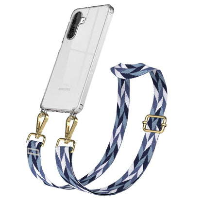 Samsung Galaxy A26 Handykette mit verstellbarem Trageriemen und Boho Band 
