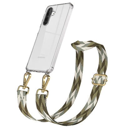 Samsung Galaxy A26 Handykette mit verstellbarem Trageriemen und Boho Band 
