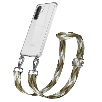 Samsung Galaxy A26 Handykette mit verstellbarem Trageriemen und Boho Band 
