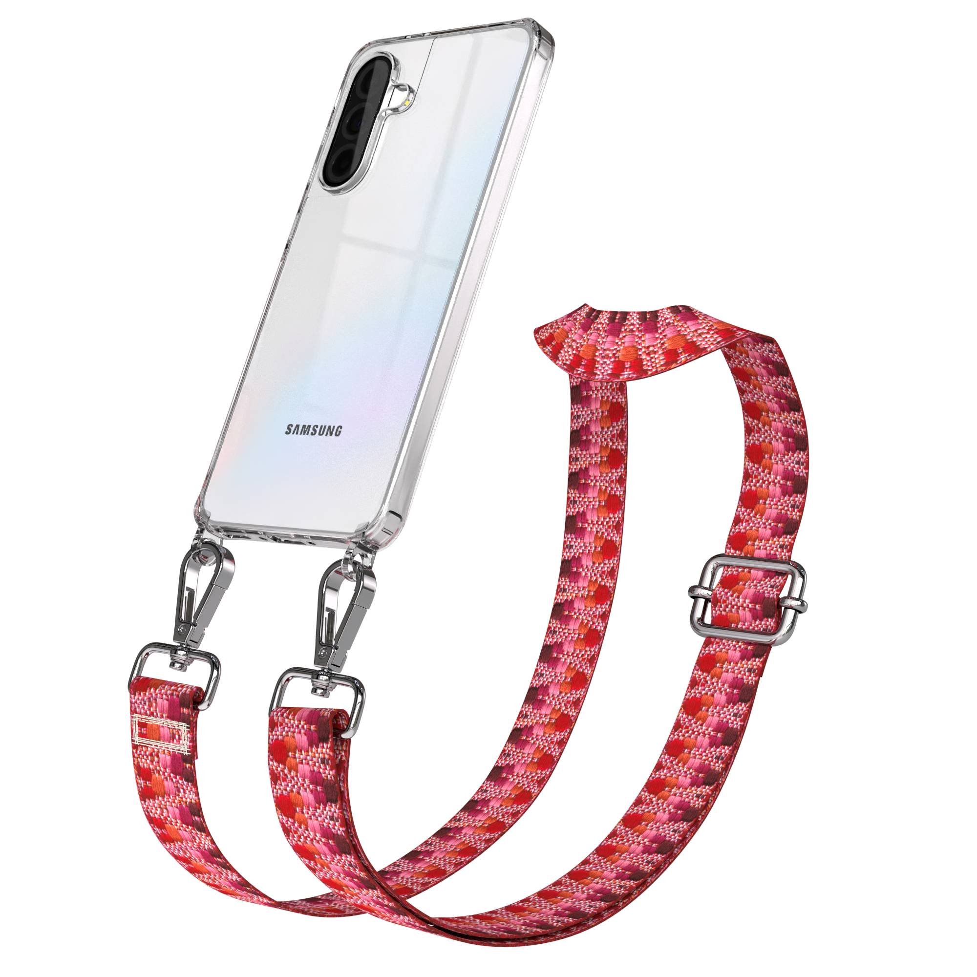 Samsung Galaxy A36 Handykette mit Boho Band verstellbar 