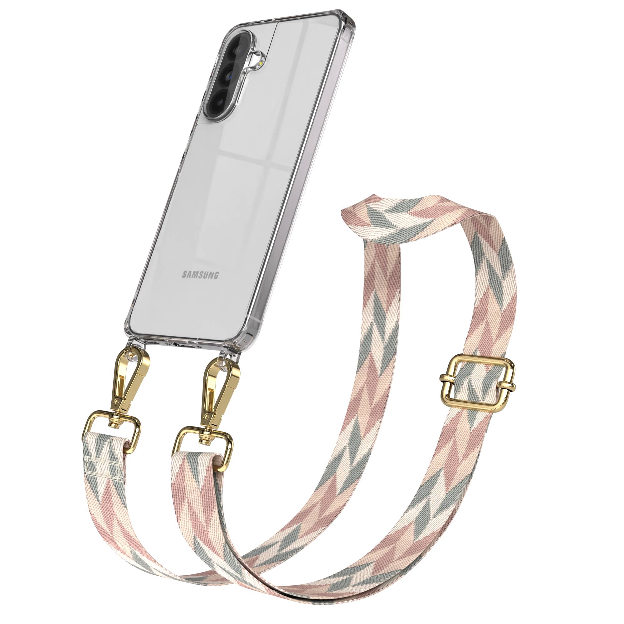 Samsung Galaxy A56 Handykette mit verstellbarem Boho Band Set 