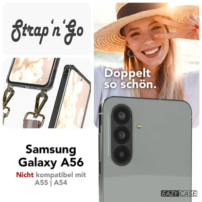 Samsung Galaxy A56 Handykette mit verstellbarem Boho Band Set 