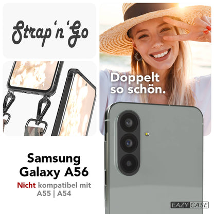 Samsung Galaxy A56 Handykette mit verstellbarem Boho Band Set 