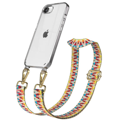 iPhone 16e Handykette mit verstellbarem Boho Band von EAZY CASE 