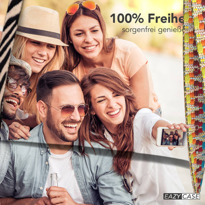 iPhone 16e Handykette mit verstellbarem Boho Band von EAZY CASE 