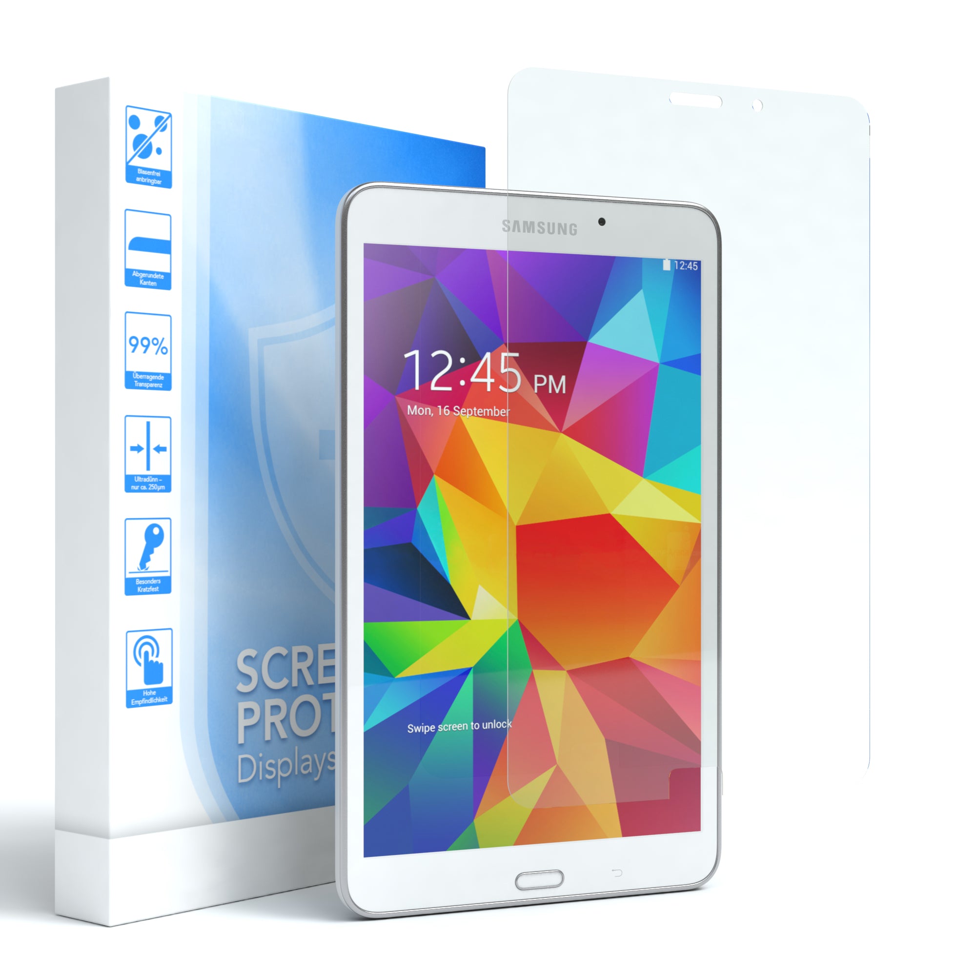 Galaxy Tab 4 8.0 Glasfolie