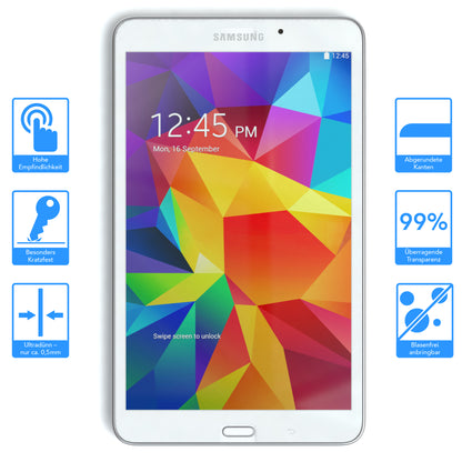 Galaxy Tab 4 8.0 Glasfolie