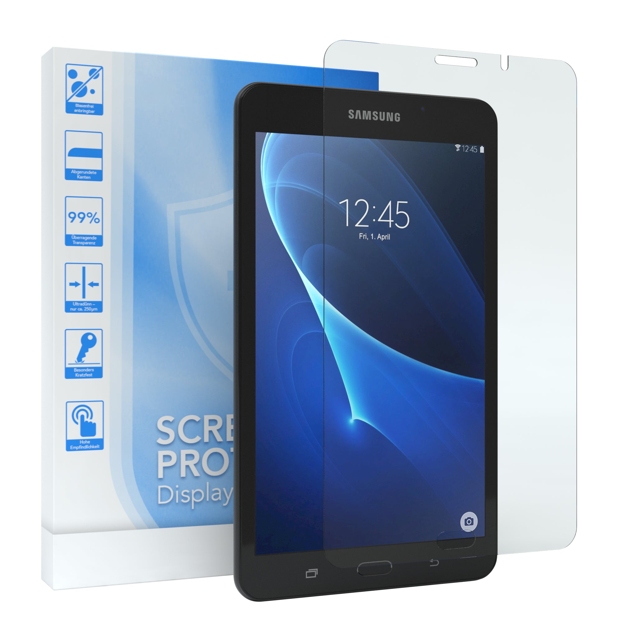 Galaxy Tab A 2016 7.0 Glasfolie