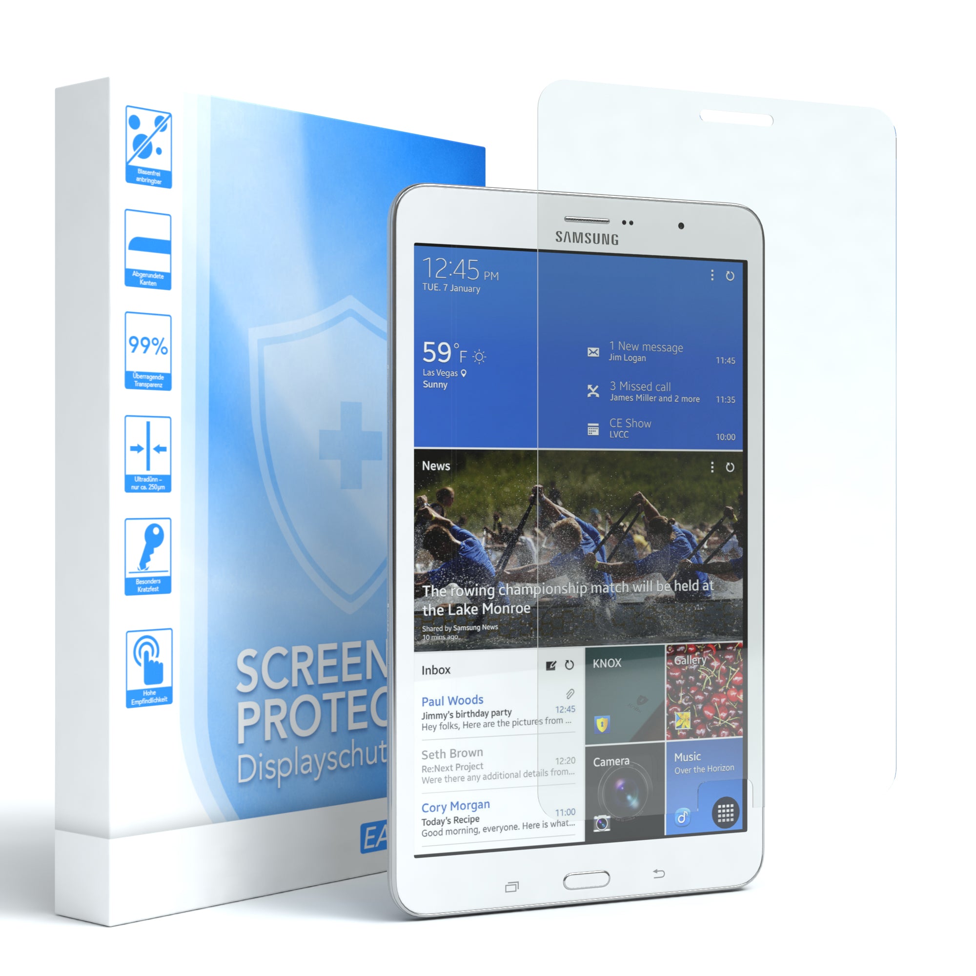 Galaxy Tab Pro 8.4 Glasfolie