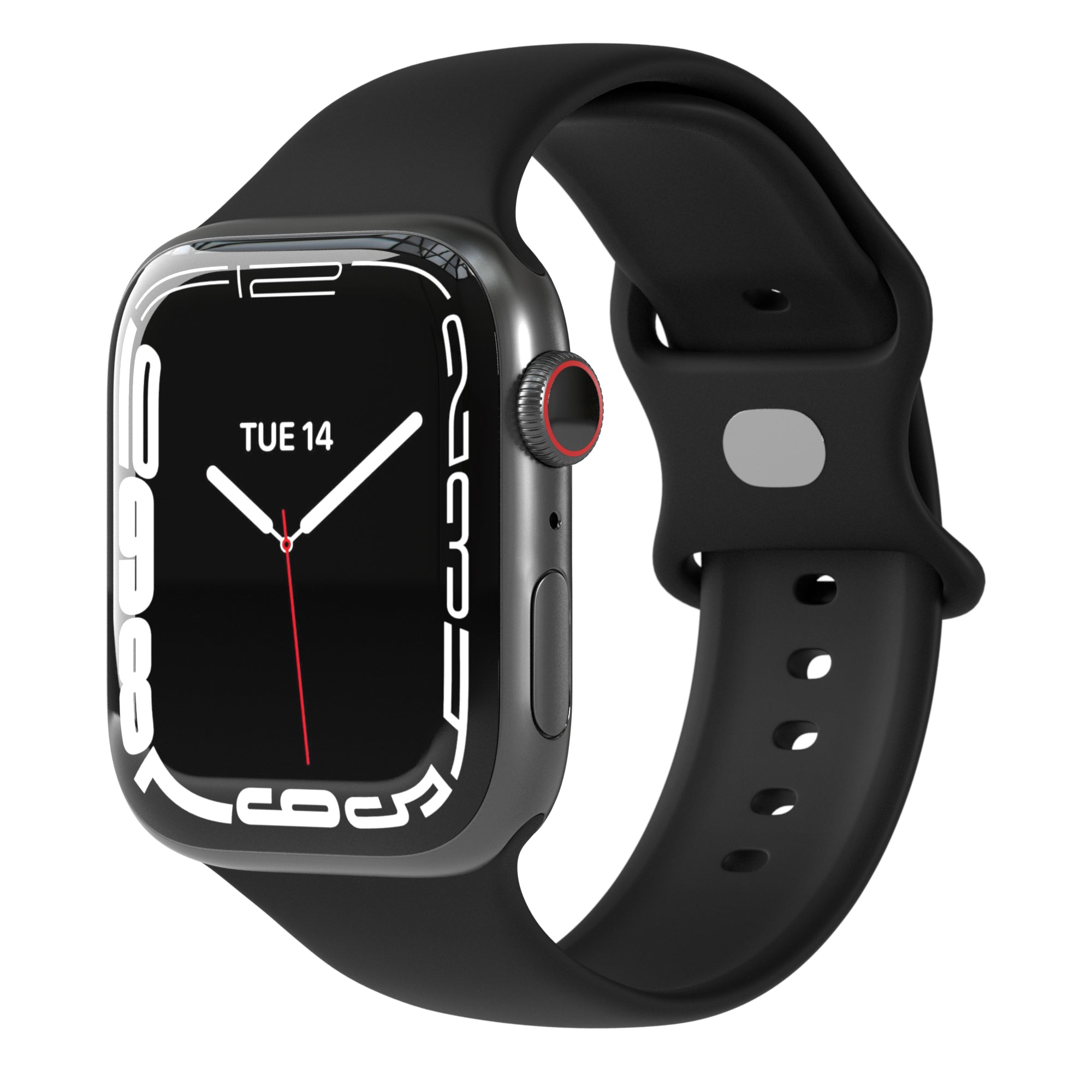 Apple Watch Silikon Armband mit Schnellverschluss von EAZY CASE 