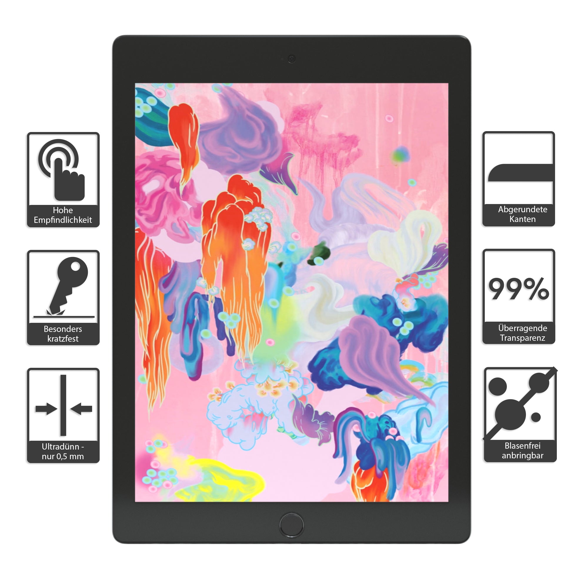iPad 6 (2018) Glasfolie