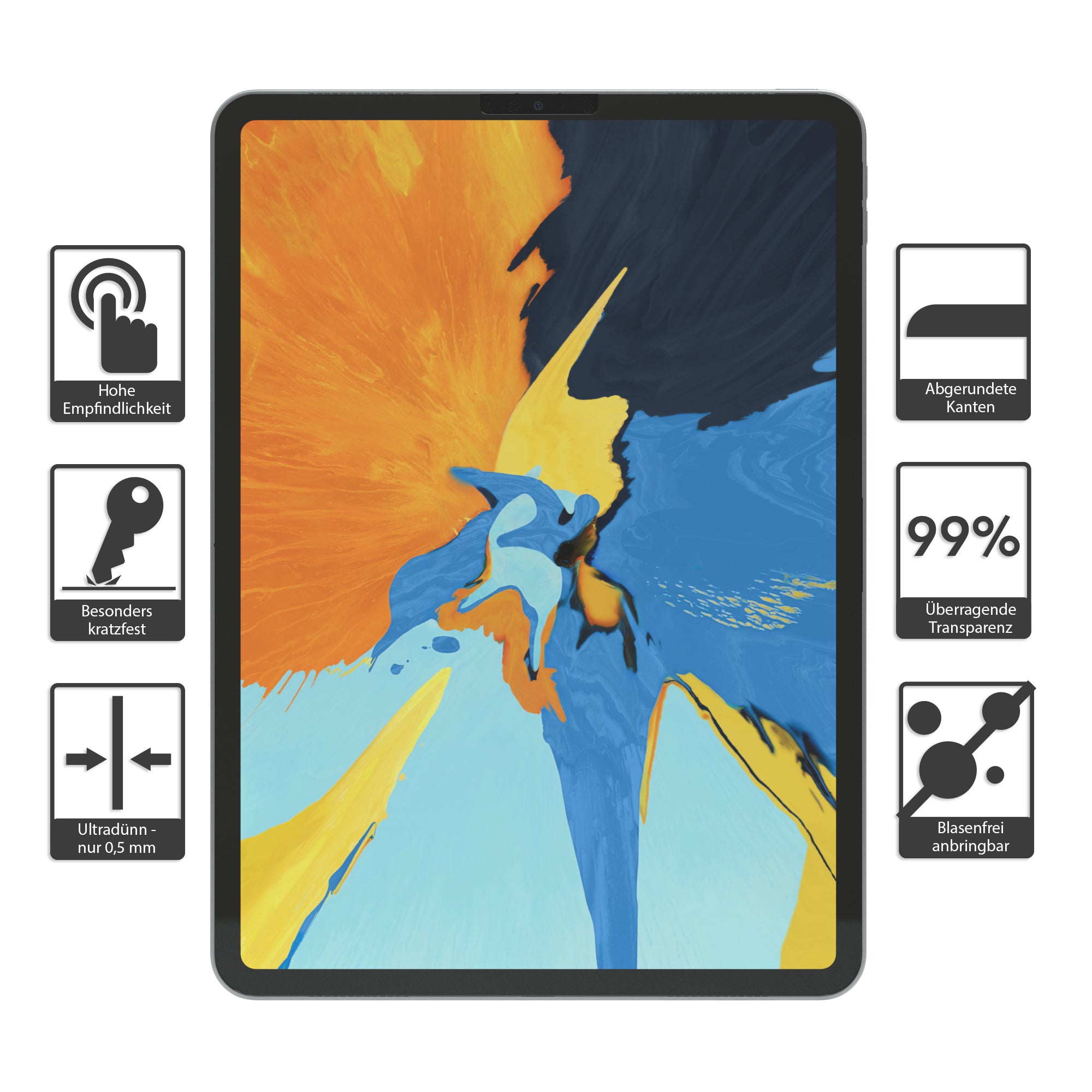iPad Pro 11" (2018) Glasfolie