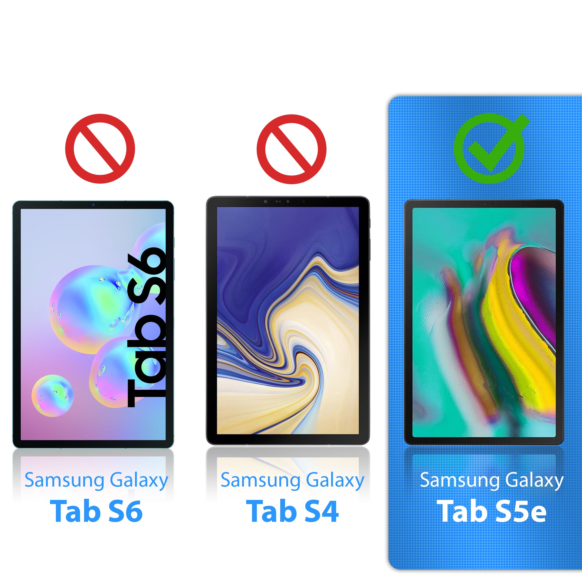 Galaxy Tab S5e Glasfolie