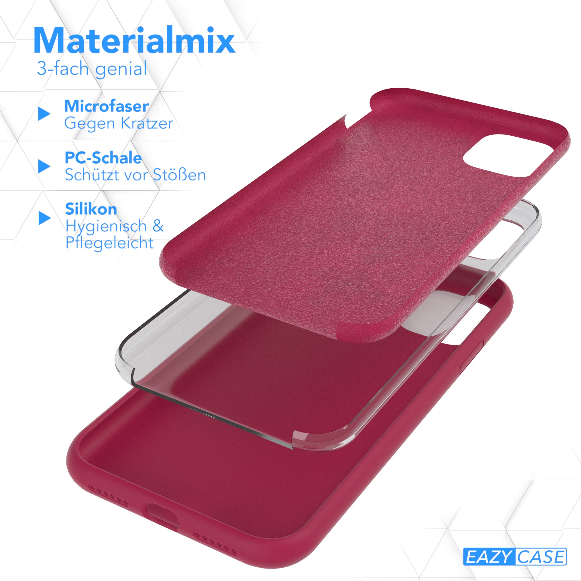 Apple iPhone 11 Premium Silikonhülle mit Kameraschutz von EAZY CASE 