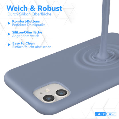 Apple iPhone 11 Premium Silikonhülle mit Kameraschutz von EAZY CASE 