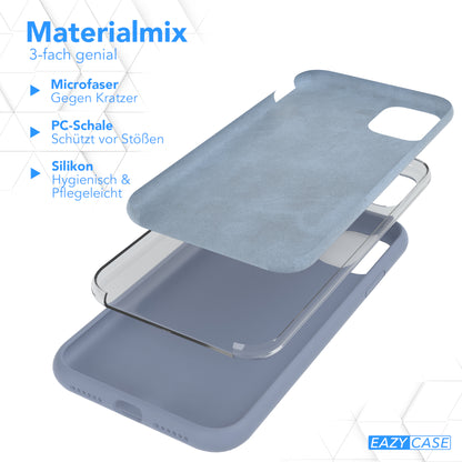 Apple iPhone 11 Premium Silikonhülle mit Kameraschutz von EAZY CASE 
