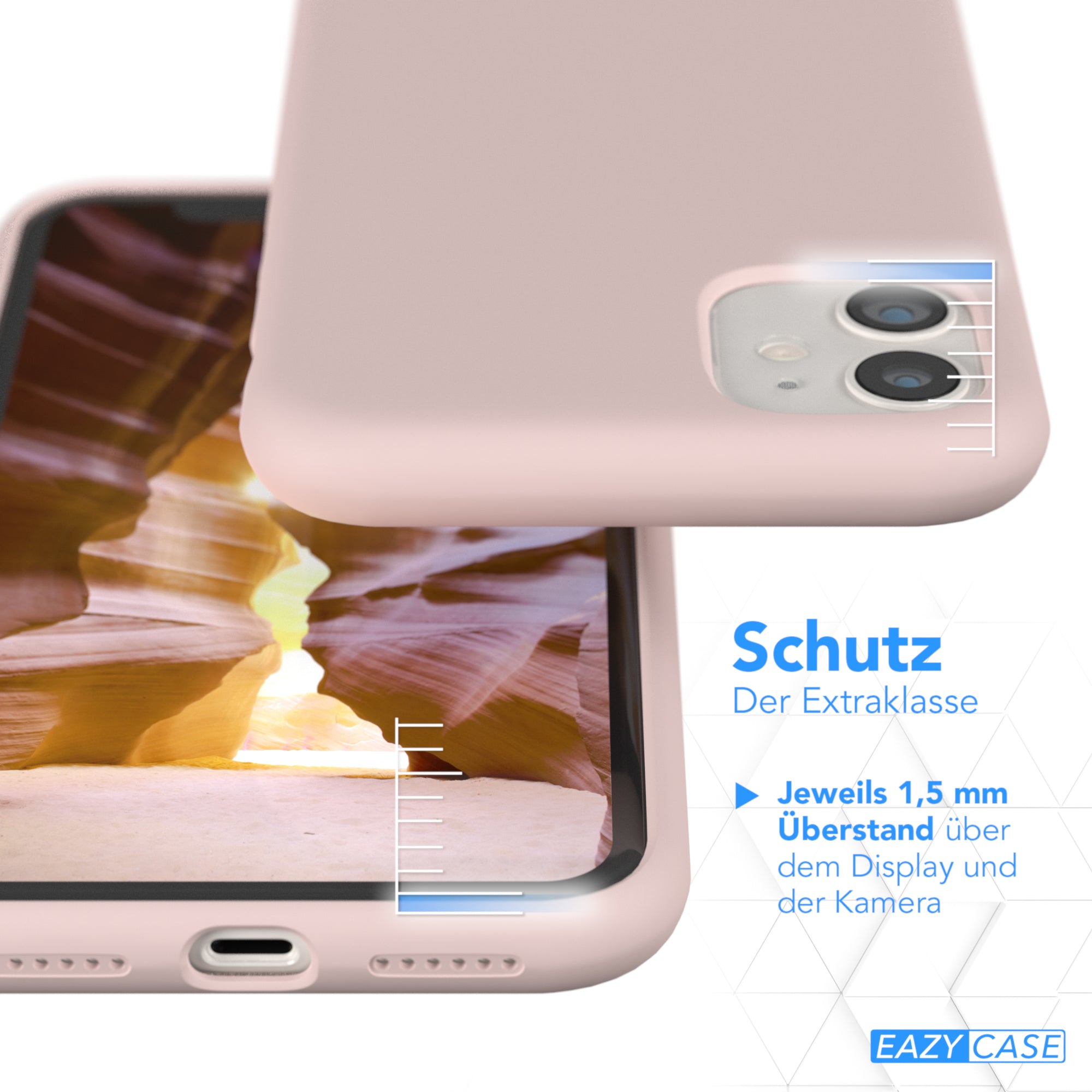 Apple iPhone 11 Premium Silikonhülle mit Kameraschutz von EAZY CASE 
