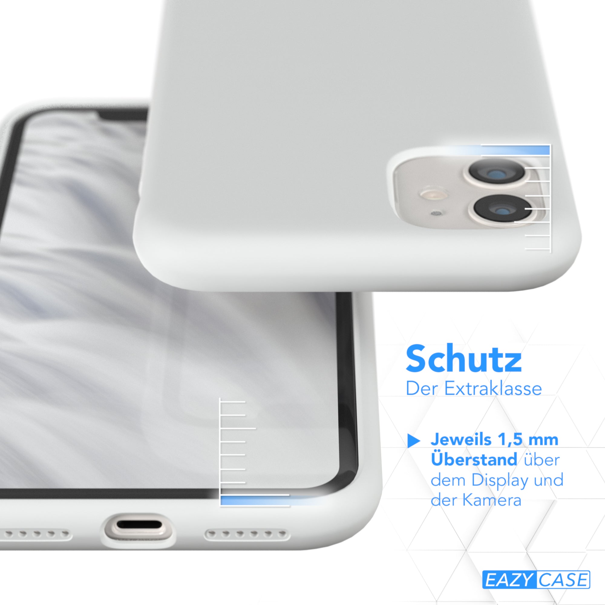 Apple iPhone 11 Premium Silikonhülle mit Kameraschutz von EAZY CASE 