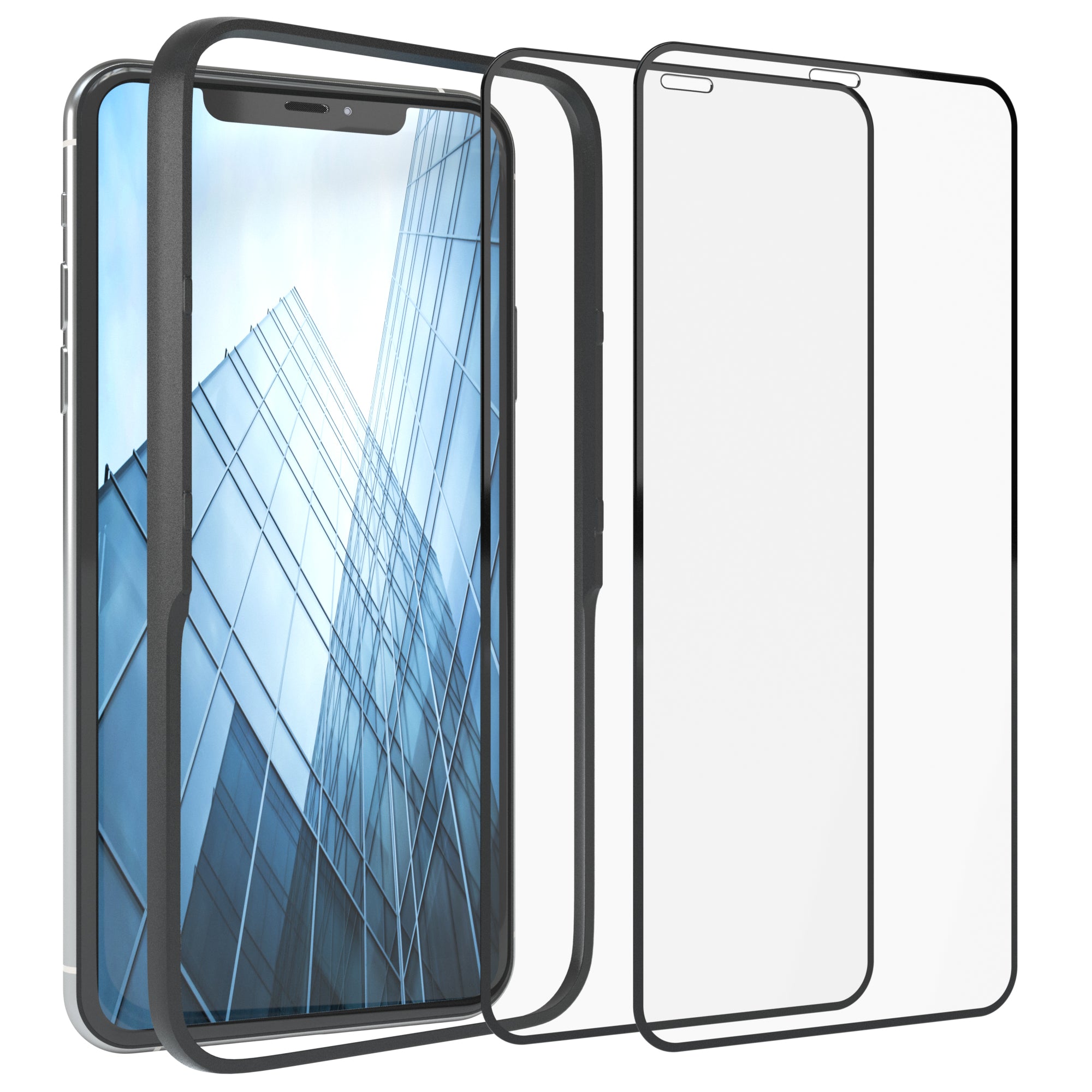 2x iPhone XS Max / 11 Pro Max Glasfolie
