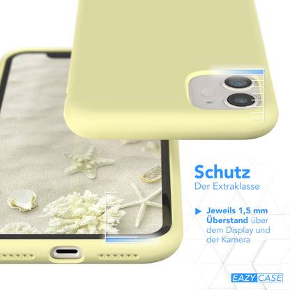 Apple iPhone 11 Premium Silikonhülle mit Kameraschutz von EAZY CASE 