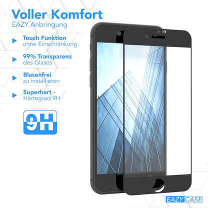 2x iPhone SE 2022 / 2020 / 8 / 7 Glasfolie