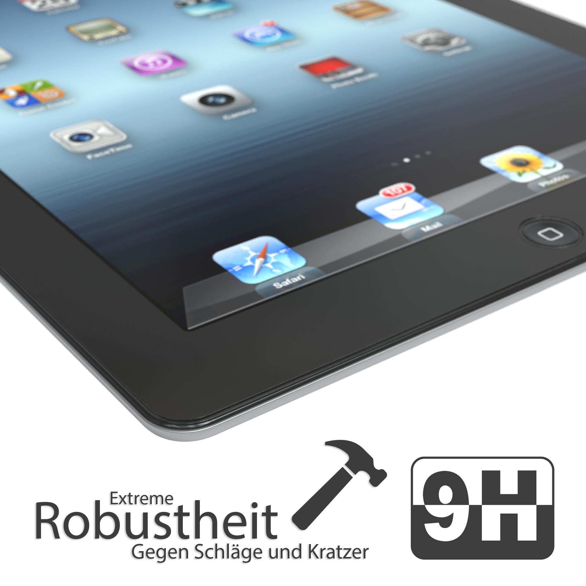 iPad 2 / 3 / 4 Glasfolie