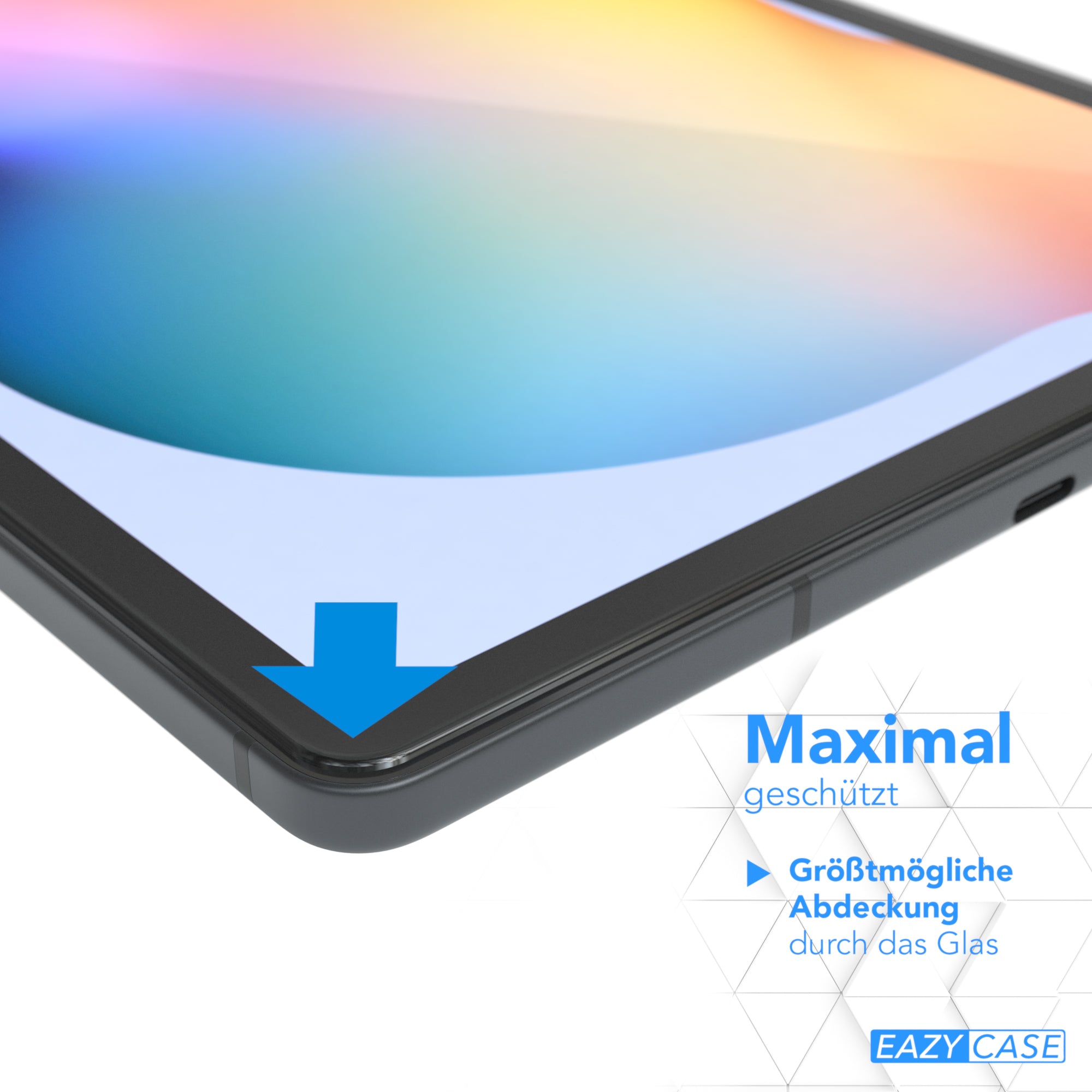 Galaxy Tab S6 Lite Glasfolie