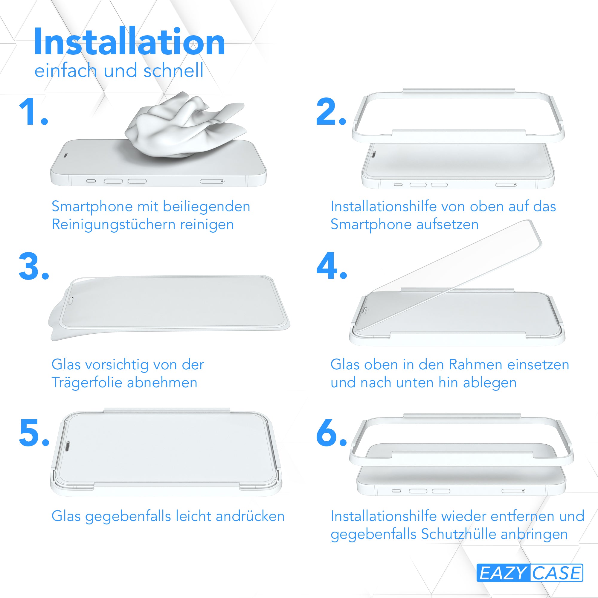 2x iPhone 12 Mini Glasfolie