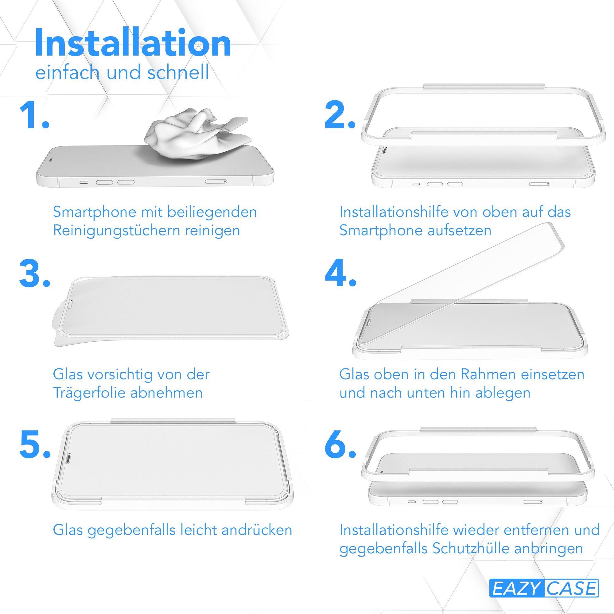 2x iPhone 12 Pro Max Glasfolie