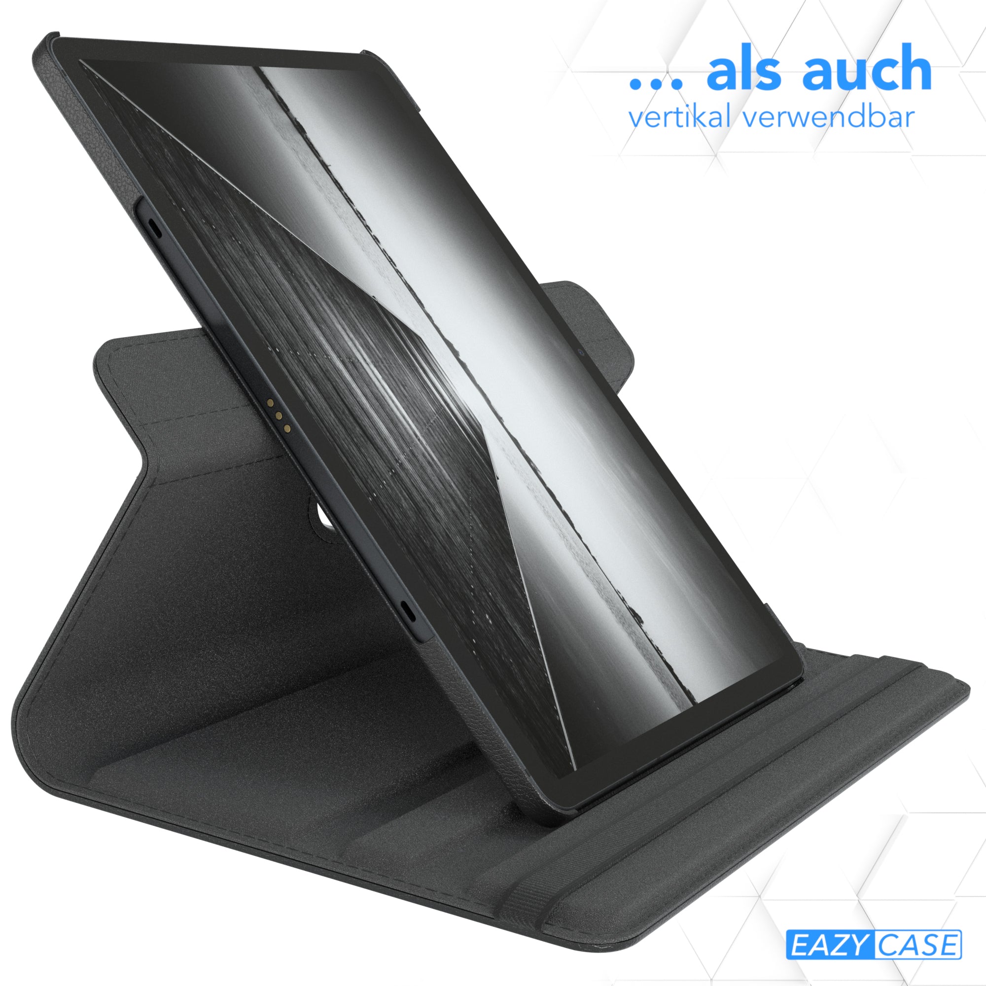 Samsung Galaxy Tab S7 drehbare Tablethülle mit 360 Grad Rotation 