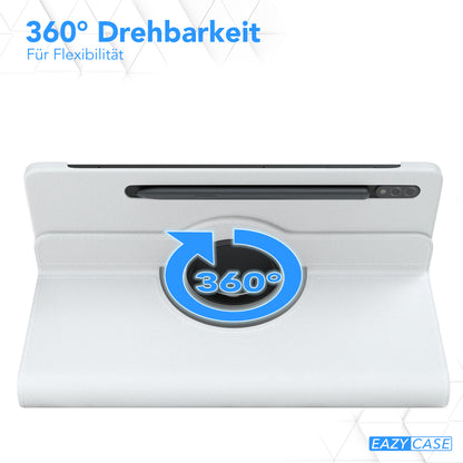 Samsung Galaxy Tab S7 drehbare Tablethülle mit 360 Grad Rotation 