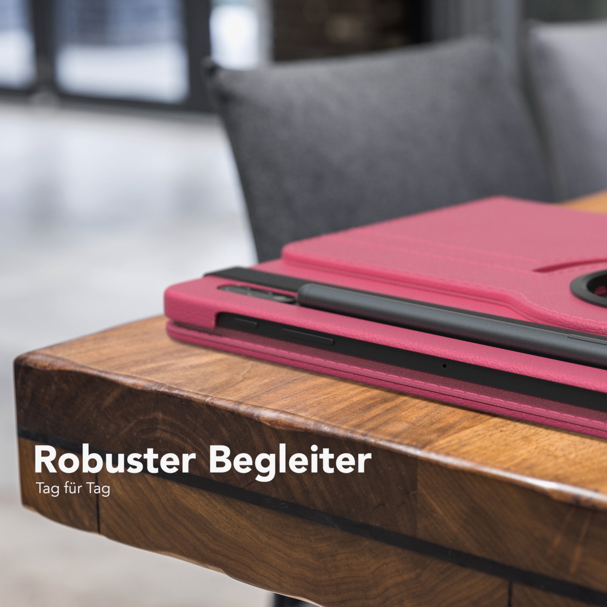 Samsung Galaxy Tab S7 drehbare Tablethülle mit 360 Grad Rotation 