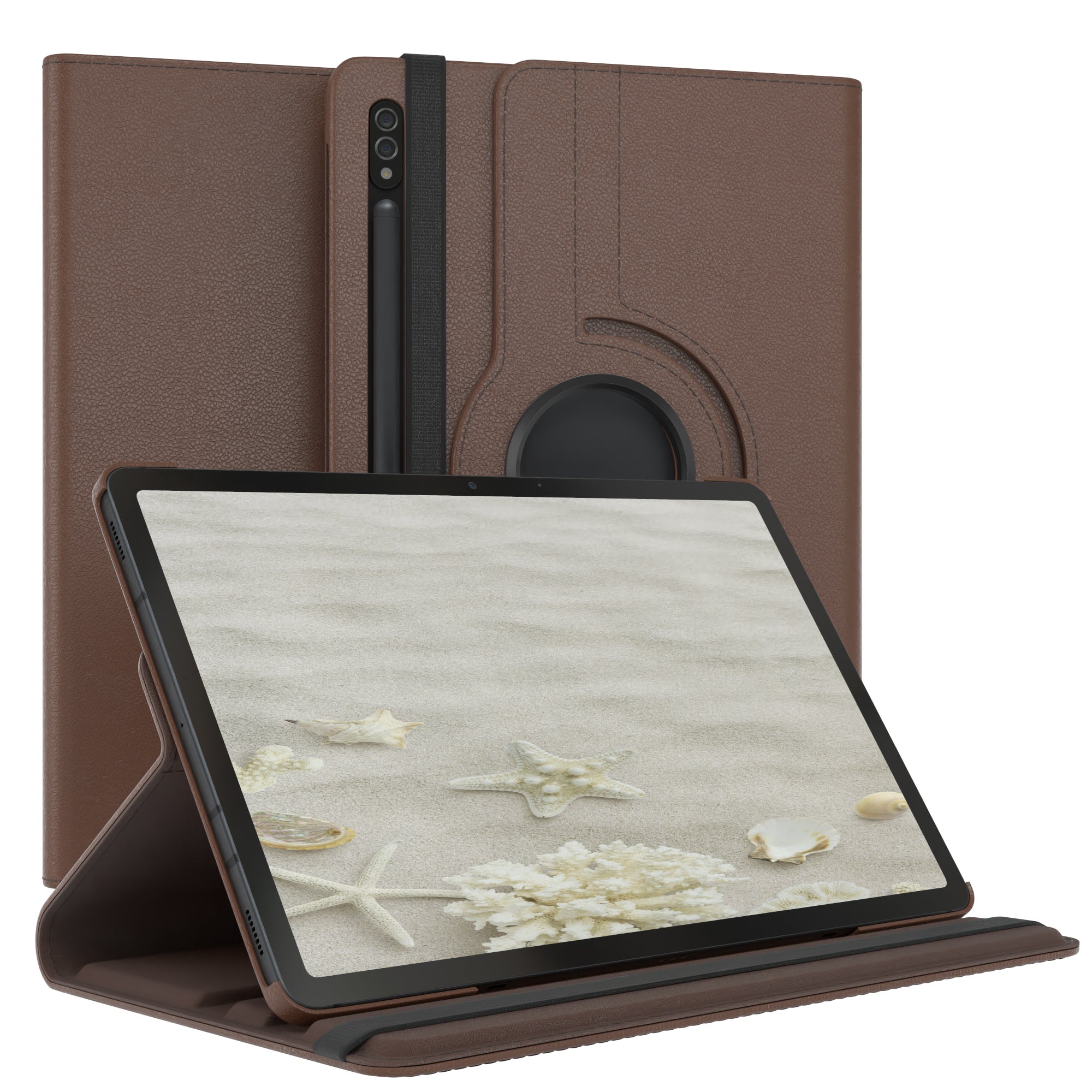 Samsung Galaxy Tab S7 drehbare Tablethülle mit 360 Grad Rotation 