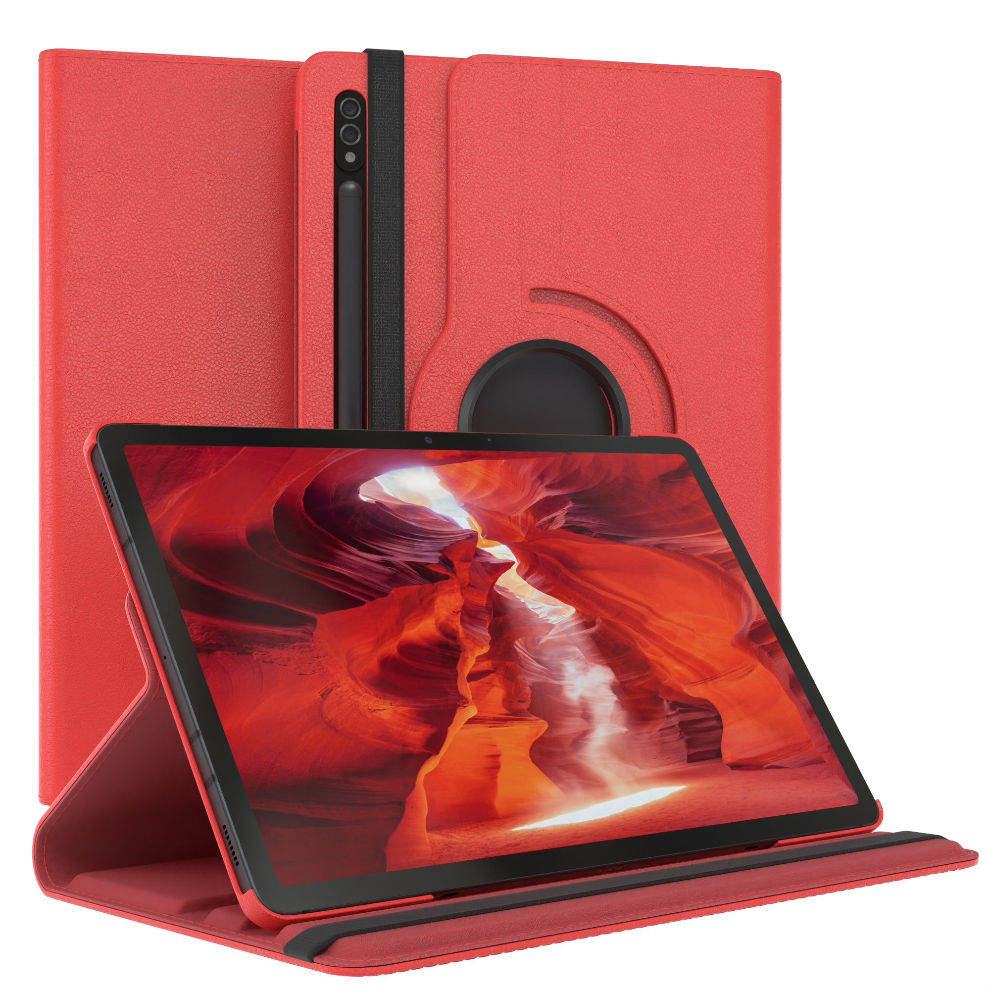 Samsung Galaxy Tab S7 drehbare Tablethülle mit 360 Grad Rotation 