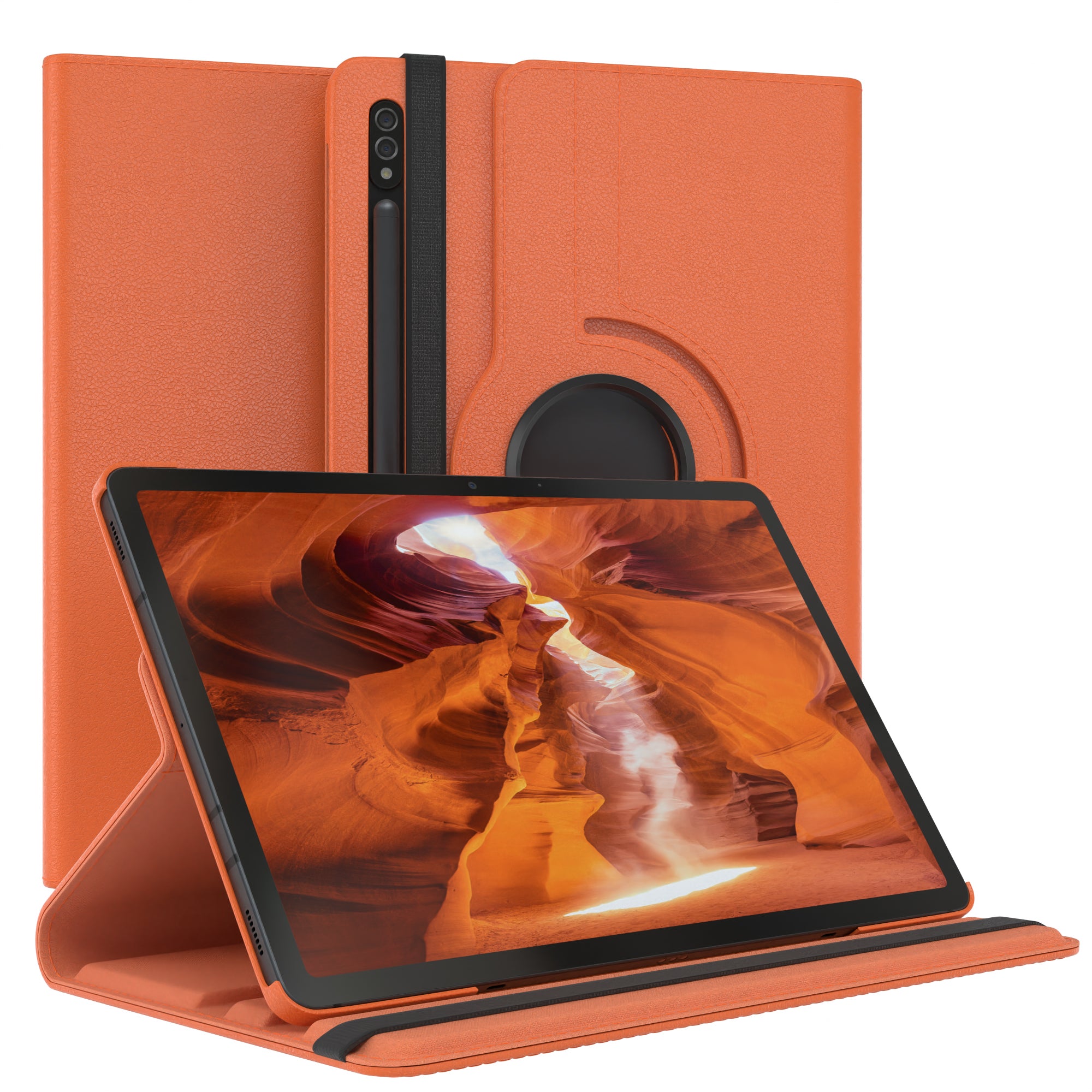 Samsung Galaxy Tab S7 drehbare Tablethülle mit 360 Grad Rotation 