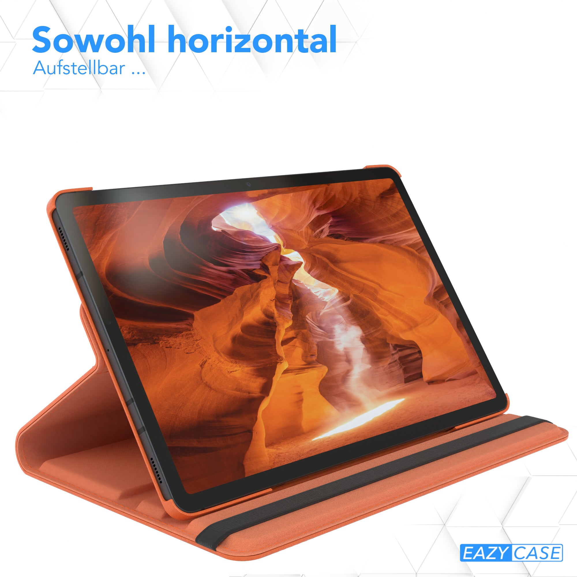 Samsung Galaxy Tab S7 drehbare Tablethülle mit 360 Grad Rotation 