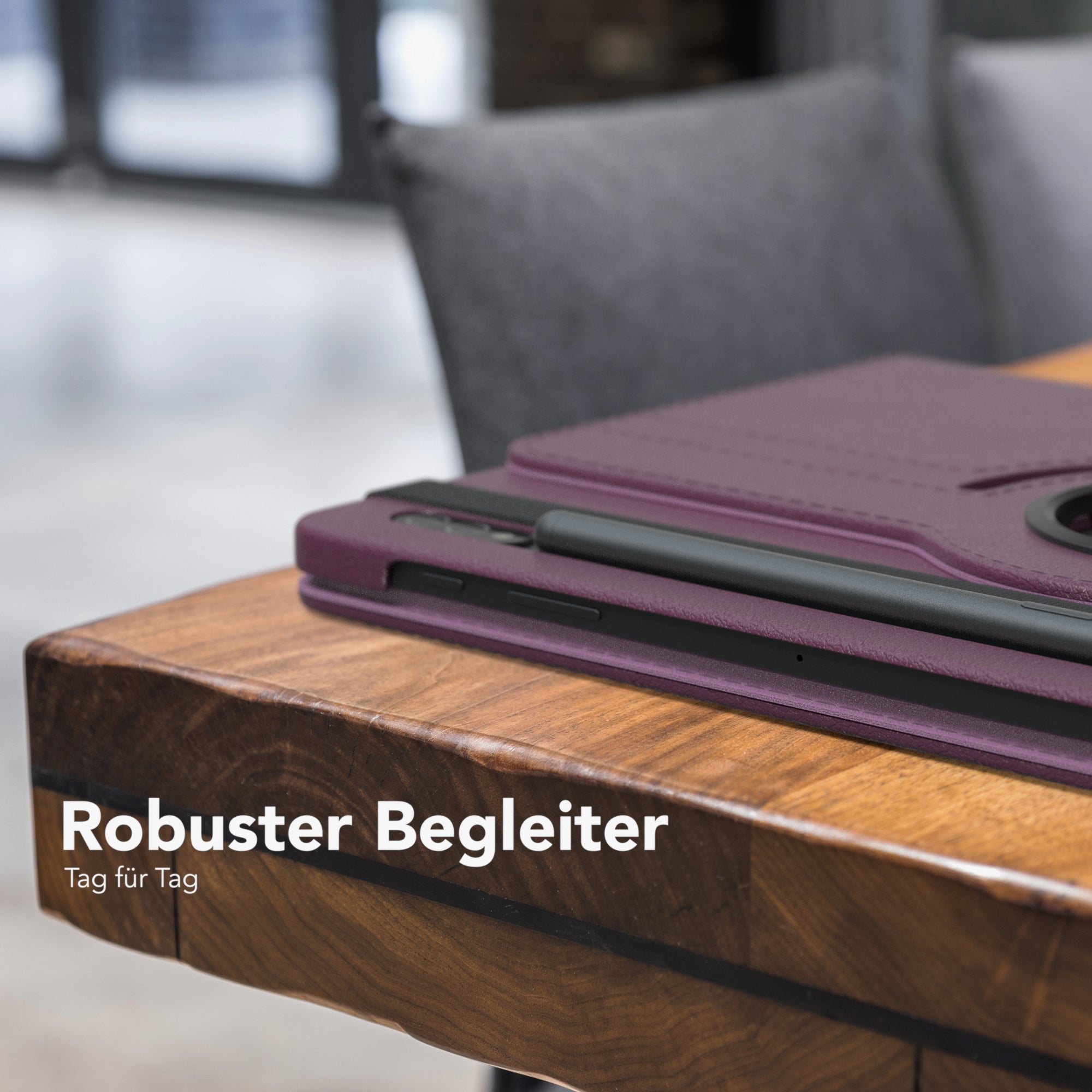 Samsung Galaxy Tab S7 drehbare Tablethülle mit 360 Grad Rotation 