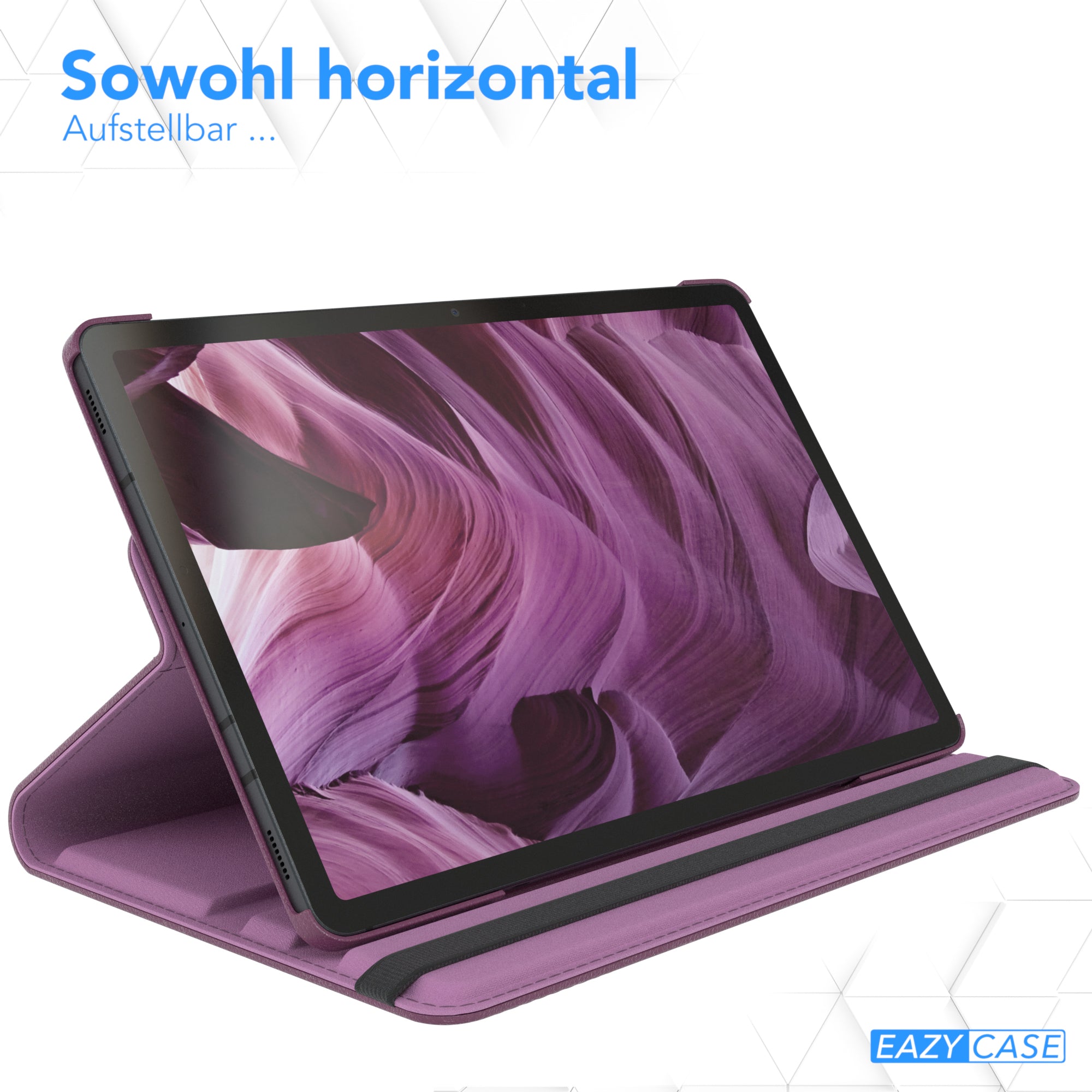 Samsung Galaxy Tab S7 drehbare Tablethülle mit 360 Grad Rotation 